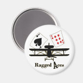Ragged Aces Ace Magnet Magneet (Voorkant / Achterkant)
