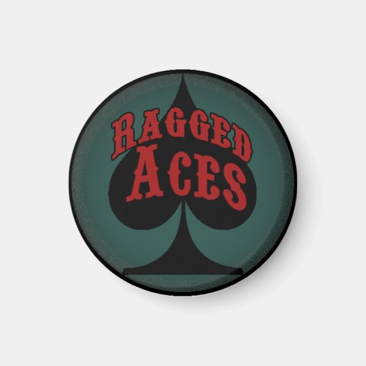 Ragged Aces Magnet Magneet (Voorkant)