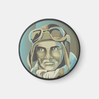 Ragged Aces Pilot Magnet Magneet