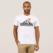 Ragged Mountain Ski Sunset T-shirt (Voorkant volledig)