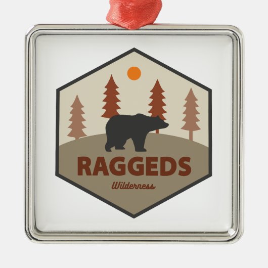 Raggeds Wilderness Colorado Beer Metalen Ornament (Voorkant)
