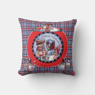 Raggedy Treasures Pillow Kussen