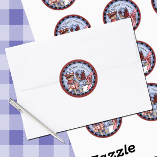 Raggide Ann en Andy Treasures Ronde Sticker