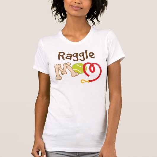 Raggle Hondenras Mam Gift T-shirt (Voorkant)