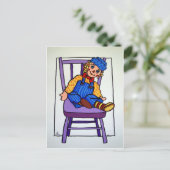 Raggy Andy Briefkaart (Staand voorkant)