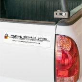 Raging Chicken Press Bumpersticker (Op Truck)