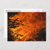 Raging Fire Briefkaart (Voorkant / Achterkant)