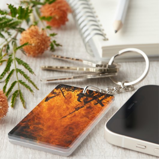 Raging Fire Sleutelhanger (Voorkant Rechts)