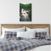 Raging Housatonic Canvas Afdruk (Insitu (Slaapkamer))