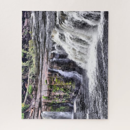 Raging River - Manabezho-Herfsten - 16x20 - 520 st Legpuzzel (Verticaal)