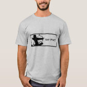 Raglan "Heb je PVC?" T-Shirt (Voorkant)