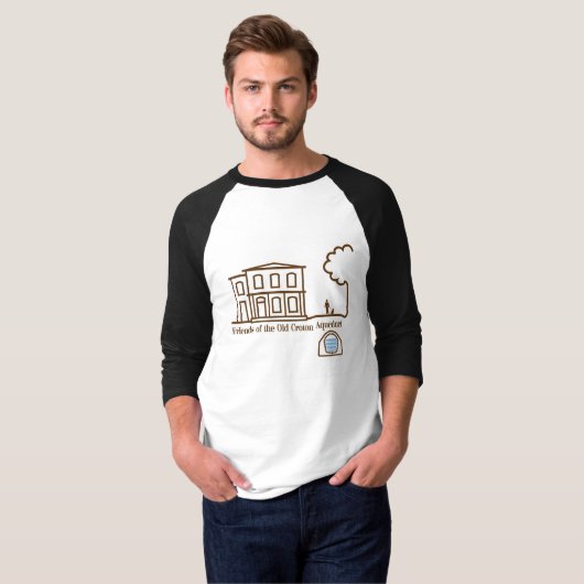 Raglan shirt met lange mouwen (Voorkant volledig)