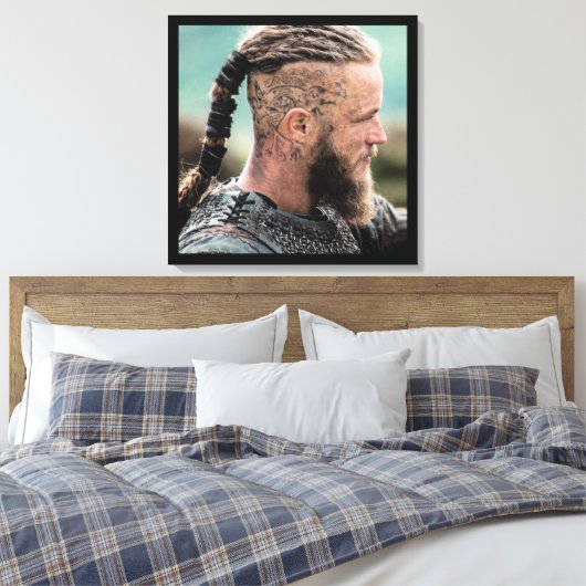 Ragnar Lothbrok Canvas Afdruk (Insitu (Slaapkamer))