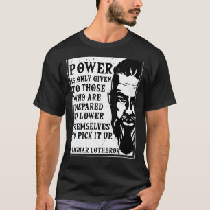 Ragnar Lothbrok Vikings Quote Graphic T-shirt