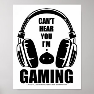 Ragnarok Poring Gamer Meme T-shirt – Kan je niet h Poster