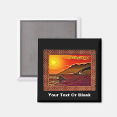 Ragnarok voor walvissen magneet (Voorkant / Achterkant)