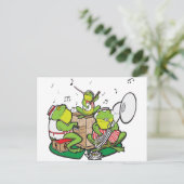 RAGTIME FROGS BRIEFKAART (Staand voorkant)
