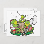 RAGTIME FROGS BRIEFKAART (Voorkant / Achterkant)