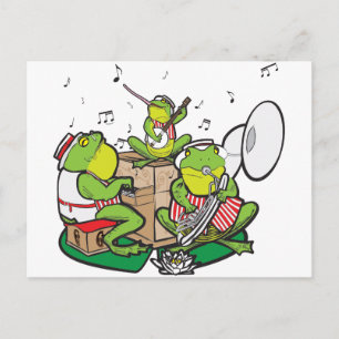 RAGTIME FROGS BRIEFKAART