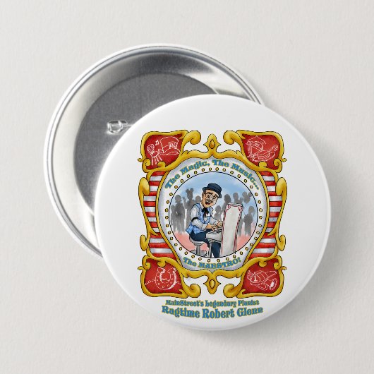 Ragtime Robert MainStreet Button (Voorkant /achterkant)