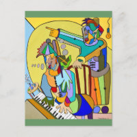 "Ragtime Scene" door Ruchell Alexander