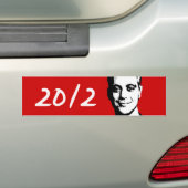 Rahm Emanuel Bumpersticker (Op auto)