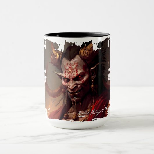 Rahul Bhagotia (Indien) - Mug Démon Drinkware (Centre)