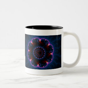 Rai - Fractal Art Tweekleurige Koffiemok