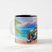 Raid Back Beachting Duck Mug (Devant gauche)