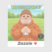 Raider’s Wasteland Crybaby Vinyl Sticker (Feuille)