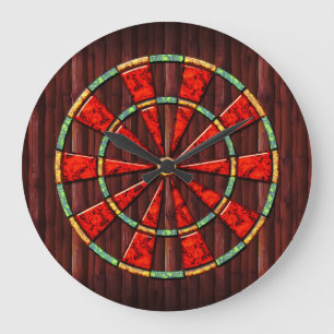 Raiders 1 Dart Board Wall klok