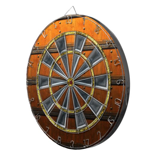 Raiders 2 Dart Board Dartbord (Voorkant Rechts)