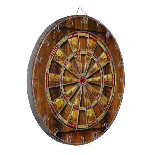 Raiders 5 Dart Board Dartbord (Voorkant Links)