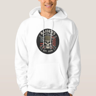 Raider's Wasteland Officiële Logo Hoodie Wit