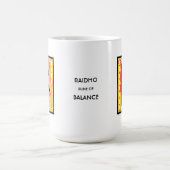 Raidho Rune Mug - Balance! (Centre)