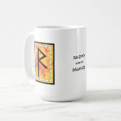 Raidho Rune Mug - Balance! (Devant gauche)
