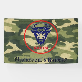 RAIDM Vinyl Banner, 90 cm x 150 cm Spandoek