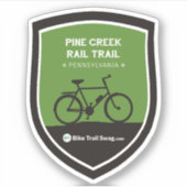 Rail Pine Creek Sticker (Voorkant)
