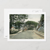 Rail Road, Berkshire Hills, Massachusetts  Briefkaart (Voorkant / Achterkant)