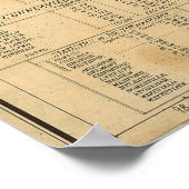 Rail Road & Township Map of Massachusetts, 1879 Poster (Hoek)