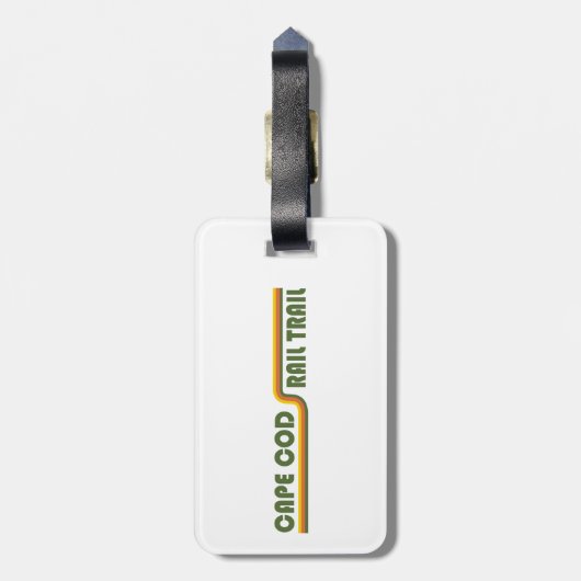 Rail van Cape Cod Bagagelabel (Achterkant verticaal)
