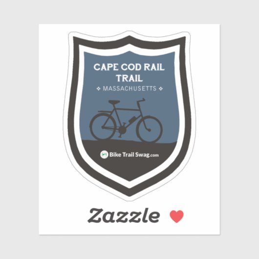Rail van Cape Cod Sticker (Vel)