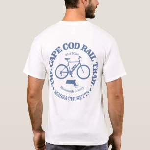 Rail van Kaapverdische spoorwegen (fietsen) T-shirt