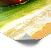 Railay Beach, Krabi Thailand Poster (Hoek)