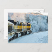 Railroad Alaska Briefkaart (Voorkant / Achterkant)