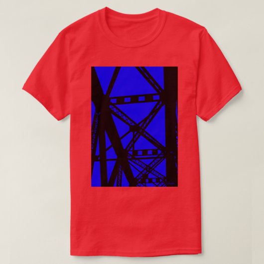Railroad Beams Ink T-shirt (Design voorkant)