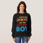 Railroad Birthday Boy Mam van de Birthday Boy Trai Trui (Voorkant volledig)