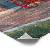 Railroad depot poster (Hoek)