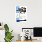 Railroad Diesels for the Vital R.F. & P. Route Poster (Thuiskantoor)