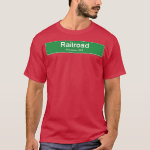 Railroad Pennsylvania Sign T-shirt